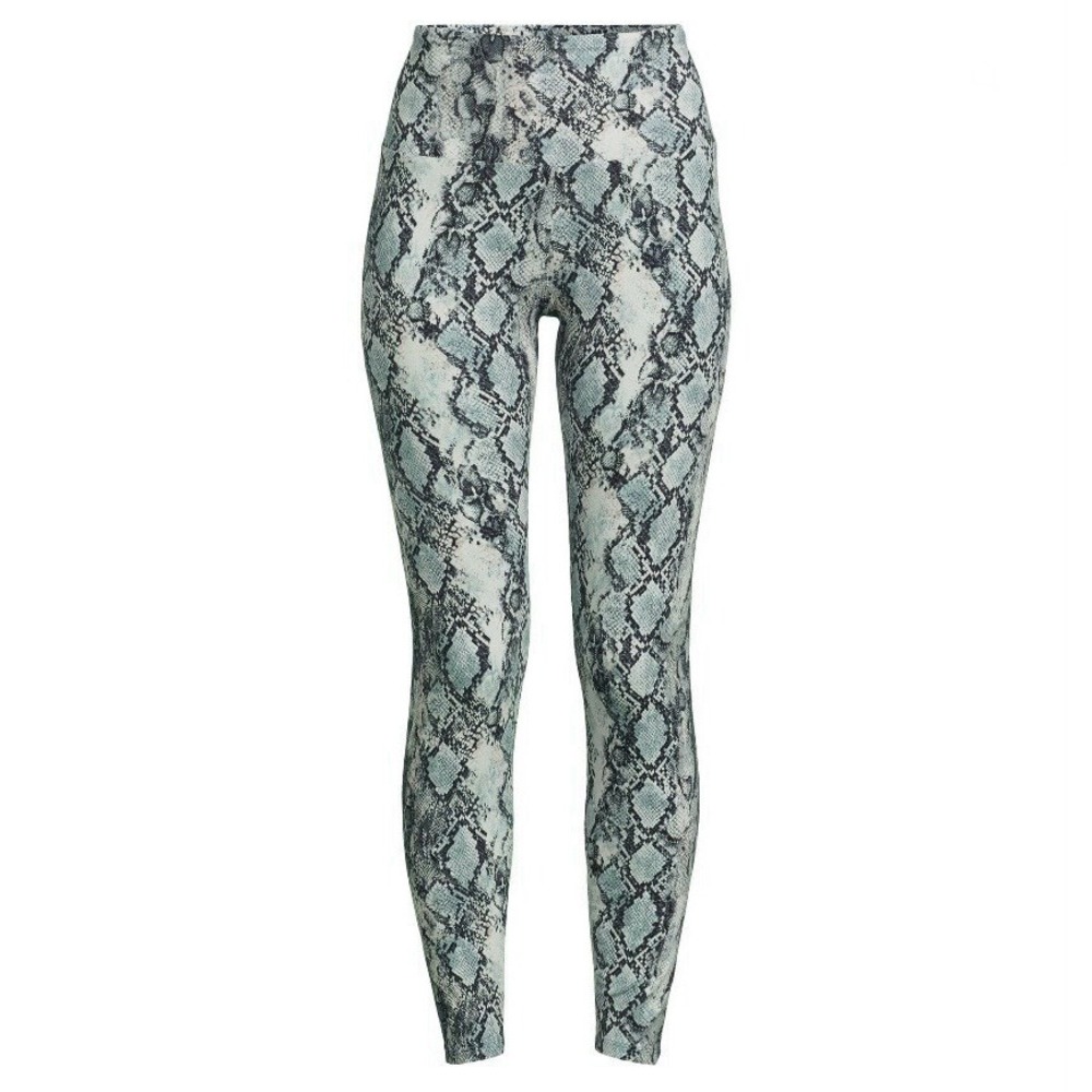 No Boundaries Juniors High Rise Ankle Leggings XS 0-2 New with Tags Python Print